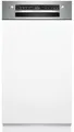 Produktbild: Bosch SPI2HKS42E Einbau Geschirrspüler 45 cm teilintegriert  Edelstahl Leise