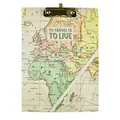 Produktbild: Legami - Dokumentenmappe mit Clip, travel, Small, Traditionell
