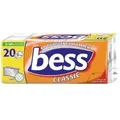 Produktbild: Bess Toilettenpapier Classic, 3-lagig 38704 , 1 Packung = 20 Rollen à 180 Blatt