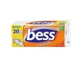 Produktbild: bess Toilettenpapier Classic (20-St), 3-lagig, weiß mit Prägung, 180 Blatt/Rolle