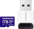 Produktbild: Samsung microSD Card PRO Plus (2023) miniSDXC-Karte Retail 1TB Class 10, UHS-Class 1, Class 3 UHS-I , v30 Video Speed Class, A2