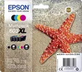 Produktbild: Epson Druckerpatrone T03A64, 603XL Original Kombi-Pack Schwarz, Cyan, Magenta, Gelb C13T03A64010