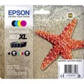 Produktbild: Epson Druckerpatrone T03A64, 603XL Original Kombi-Pack Schwarz, Cyan, Magenta...