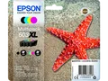 Produktbild: EPSON Original Tintenpatrone Schwarz Gelb Cyan Magenta (C13T03A64010)