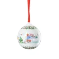Produktbild: Hutschenreuther Jahresartikel Weihnachten 2025 Porzellankugel 6 cm Jahreskugel