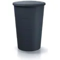 Produktbild: Prosperplast Regentonne Smooth, 160 Liter, 60 x 60 x 88cm (B/T/H), anthrazit / schwarz