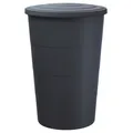 Produktbild: Regentonne 160 Liter anthrazit Wassertonne Florenz Deckel inkl. Kunst. Hahn