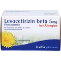 Produktbild: LEVOCETIRIZIN beta 5 mg Filmtabletten 100 St