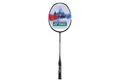 Produktbild: Yonex Badmintonschläger Nanoflare DS (grifflastig, mittel) schwarz/blau - besaitet, Gewichtsklasse: 4U/G5