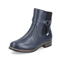 Produktbild: Rieker Damen Klassische Stiefeletten 72258, Frauen Stiefeletten,Kurzstiefel,uebergangsschuhe,uebergangsstiefel,Boots,Stiefel,blau (14),43 EU / 9 UK