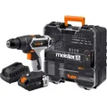 Produktbild: Meister Akku-Bohrschrauber-Set Mobile Werkstatt 20 V Akku, Ladegerät & Zubehör