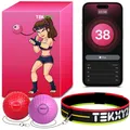 Produktbild: Reflexball mit ZählerApp und OnlineCommunity, 2 Stufen, Boxball mit Stirnband...