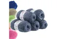 Produktbild: Kartopu 5 x 100g Strickgarn Kartopu BABY ONE Antipilling Babywolle Häkelwolle, 1250 m (Sparpaket), K644 jeansblau