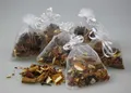 Produktbild: Weihnachtsdeko Weihnachts Potpourri - 6 x weiße Organzasäckchen mit je 20 g Weihnachtsgewürzen - Zimt, Sternanis, Orangenscheiben, ... - Quertee Nr. 20