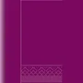 Produktbild: Mank Serviette Tissue Aubergine, 33 x 33 cm, 100 Stück 1/8 falz - 3-lagig