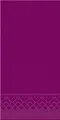 Produktbild: Mank Servietten aus Tissue 33 x 33 cm | 1/8 Falz Serviette | Premium Einweg-Serviette | saugstark | Uni | Basic | 100 Stück| (Aubergine, 33 x 33 cm)