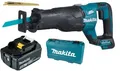 Produktbild: Makita DJR187ZK Akku-Reciprosäge 18V Säbelsäge Aktion mit 1x Akku 5Ah im Koffer