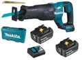 Produktbild: Makita DJR187ZK Akku-Reciprosäge 18V Säbelsäge + 2x Akku 6Ah + Ladegerät + Koff.