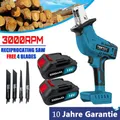 Produktbild: For 18V Makita Akku Elektrische Reciprosäge Säbelsäge +Sägeblätter 3Ah Batterie