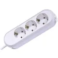 Produktbild: Bachmann SMART - Verlängerungsschnur - Ausgangsanschlüsse: 3 (3 x Strom Typ F) - 1,5m - weiß (388.270)