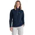 Produktbild: Craghoppers Damen Miska Half Sleeve Fleece Pullover, Blue Navy, 46 EU