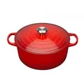 Produktbild: Le Creuset Bräter Signature 20 cm Kirschrot 2,4 L rund