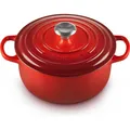 Produktbild: Le Creuset Signature (20 cm, Bräter + Schmortopf, Gusseisen) (21177200602430)