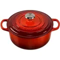 Produktbild: Le Creuset - Signature Bräter rund 20 cm kirschrot