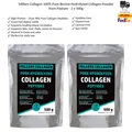 Produktbild: Millers Collagen  100% Reines Hydrolysiertes Rinderkollagen, Weidehaltung 2x500g