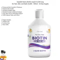 Produktbild: Swedish Nutra Biotin Liquid Flüssigkeit für Haar, Haut & Nägel Gesundheit 500ml