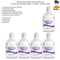 Produktbild: Swedish Nutra Biotin Liquid Flüssigkeit für Haar, Haut & Nägel Gesundheit x5