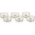 Produktbild: pajoma Teelichthalter Lira, transparent, Glas, Höhe 2,2 cm, 6er Set, 6 Stück