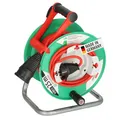 Produktbild: Brennenstuhl Garant G IP44 Gartenkabeltrommel (Kabeltrommel für Rasenmäher mit 23+2m Kabel in rot, Spezialkunststoff, kurzfristiger Einsatz im Außenbereich, Made in Germany)