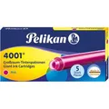 Produktbild: Pelikan Füllerpatronen 4001 GTP5, pink, Großraumpatronen, 5 Stück