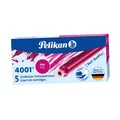 Produktbild: Pelikan Großraumtintenpatronen Tintenpatronen Patronen Tinte pink Inhalt 5 Stück