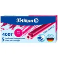 Produktbild: Pelikan 4001 Tintenpatronen für Füller pink, 5 St.