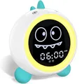 Produktbild: Schlaftrainer Kinder Kinderwecker mit Nachtlicht Soundmaschine Timer für Schu...
