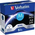 Produktbild: BD-R M-Disc 100 GB, Blu-ray-Rohlinge 4-fach, 5 Stück