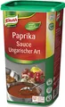 Produktbild: Knorr Paprika Sauce Ungarische Art - Soße - 1 kg für 6,5 Liter Sauce
