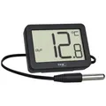 Produktbild: TFA Dostmann TFA - Thermometer - digital - Schwarz Thermometer Schwarz 30.1066.01