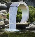 Produktbild: Ubbink Edelstahlwasserfall Mamba ohne LED mit Anschluss, NEUWARE