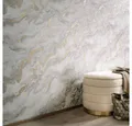 Produktbild: Erismann Vliestapete Marmor Optik Wellen Grau Gold Metallic 10447-31 Elle Decoration