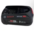 Produktbild: Bosch Akku PBA 18 V LI-Ion, 18 V, 2,5 Ah Ersatzakku Werkzeugakku