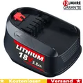 Produktbild: Neu 3.8Ah Für Bosch Akku PBA 18 V LI-Ion, 18V, Ersatzakku 1600A005B0 PBA,PST 18v