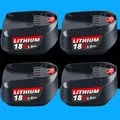 Produktbild: 4x 3.8Ah Für Bosch Akku PBA 18 V LI-Ion, 18V, Ersatzakku 1600A005B0 PBA,PST 18v