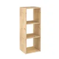 Produktbild: Regal Astigarraga Dinamic 3 natürlich Holz 107 x 36,2 x 34 cm Eimer Modular