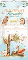 Produktbild: Familienplaner Tierzauber 2026 – Familienkalender 22×45 cm mit 5 Spalten & l...