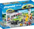 Produktbild: Playmobil City Life 70201 Große Tankstelle mit Auto Ergänzungsset Spielset