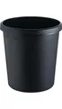 Produktbild: helit Papierkorb 18 l H331xØ315 mm mit Griffrand Kunststoff schwarz