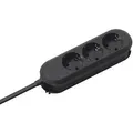Produktbild: Bachmann Steckdosenleiste Smart 387.170, 1,5m, 3-fach in schwarz